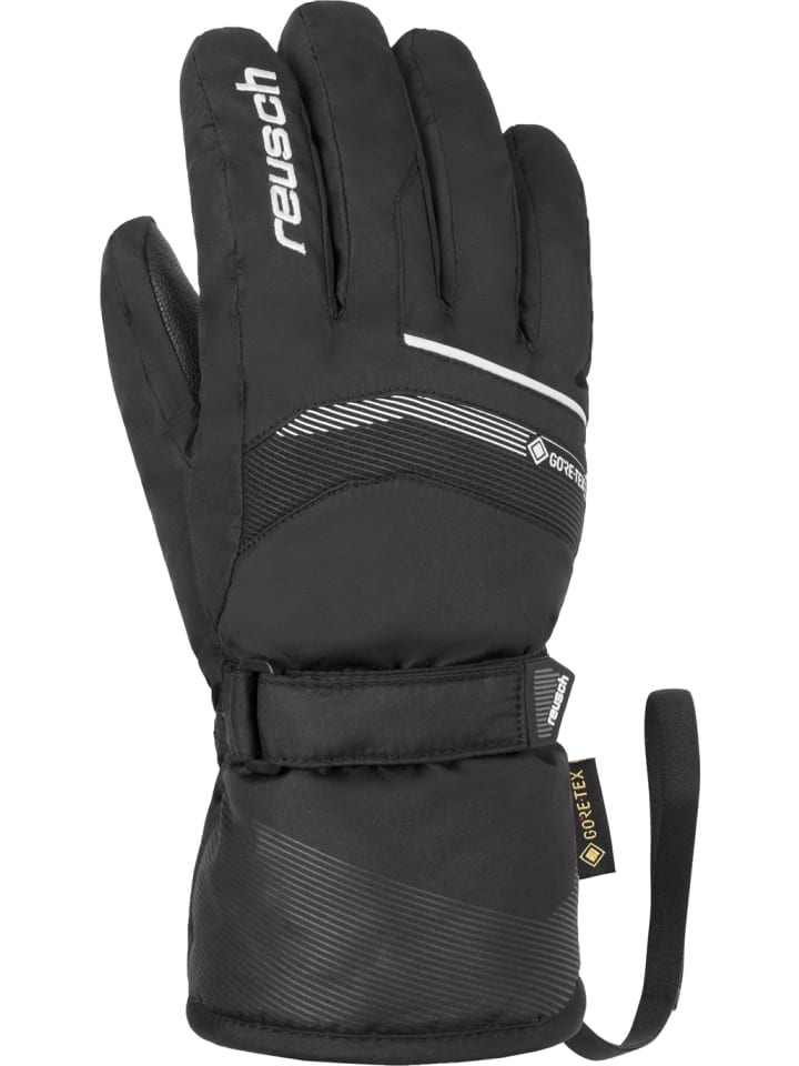 Reusch Fingerhandschuh Bolt GTX Junior in black/white günstig kaufen