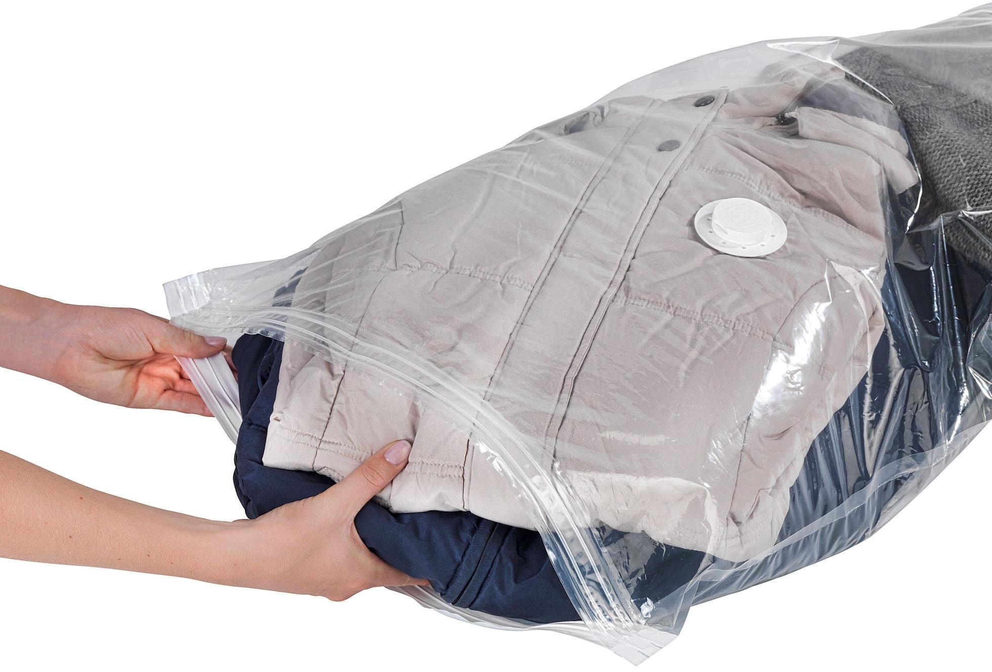 WENKO Vakuumierbeutel Reise-Set, mit Pumpe