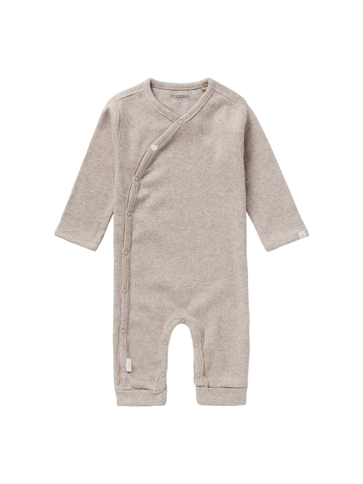 Noppies Strampler Nevis in Taupe Melange günstig kaufen