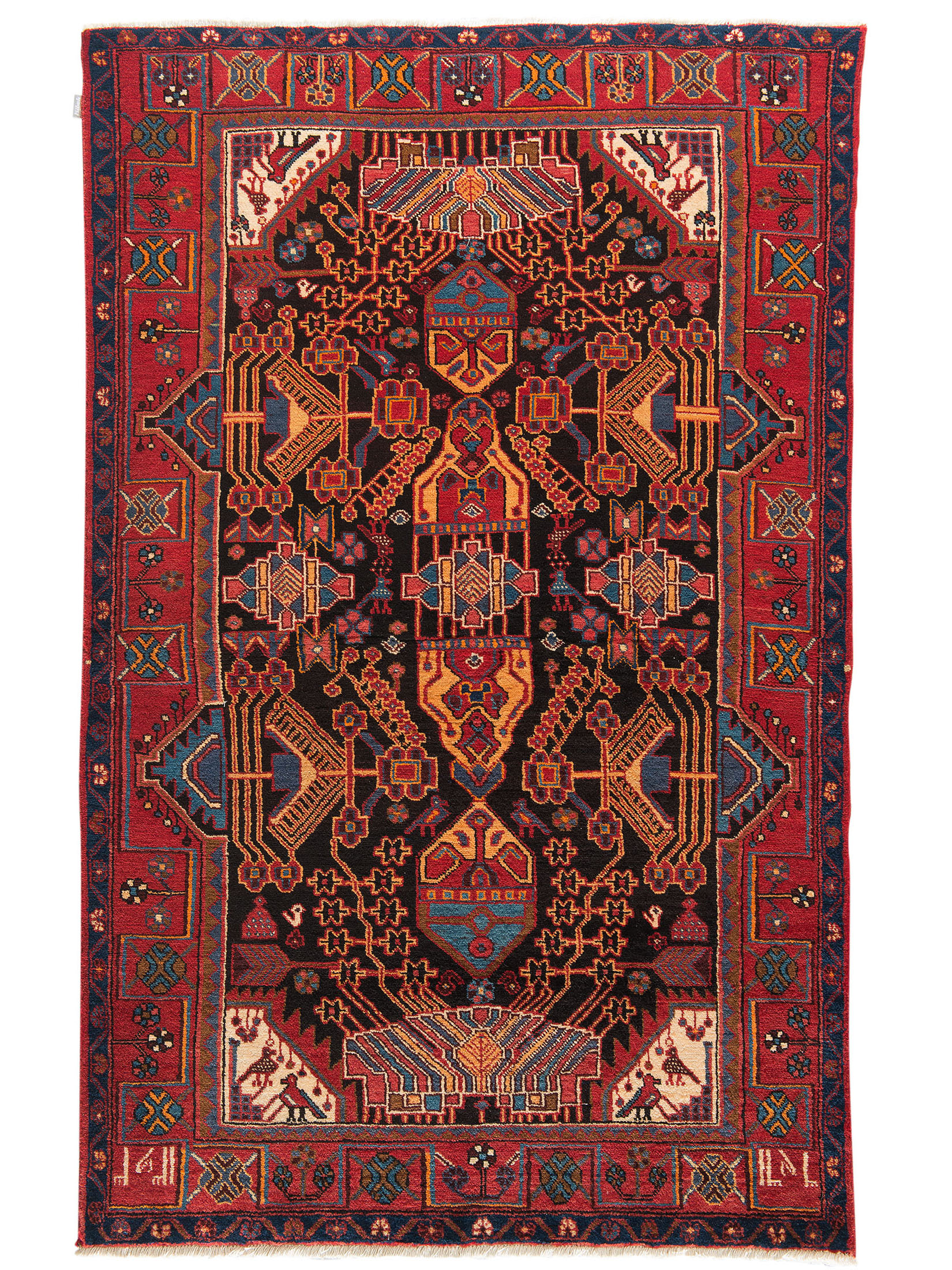 Nahavand Hamadan ca. 135 x 215 cm, Unikat / Einzelstück