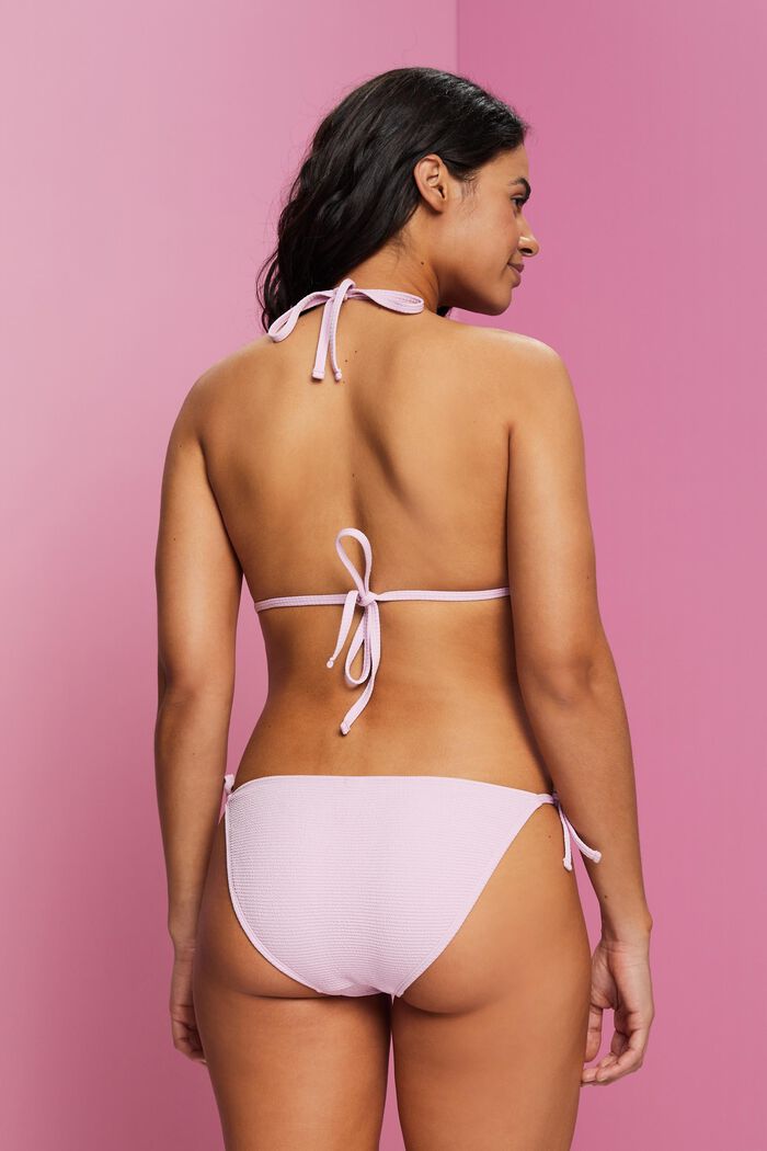 Strukturiertes Triangel-Bikinitop
