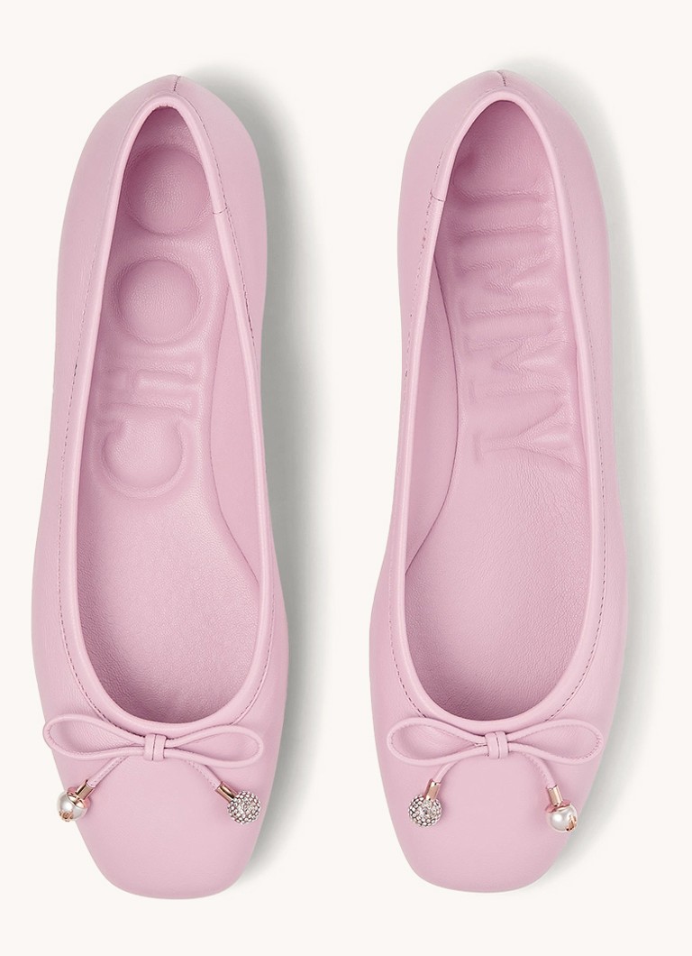 Jimmy Choo Elme lampaannahkainen balerina