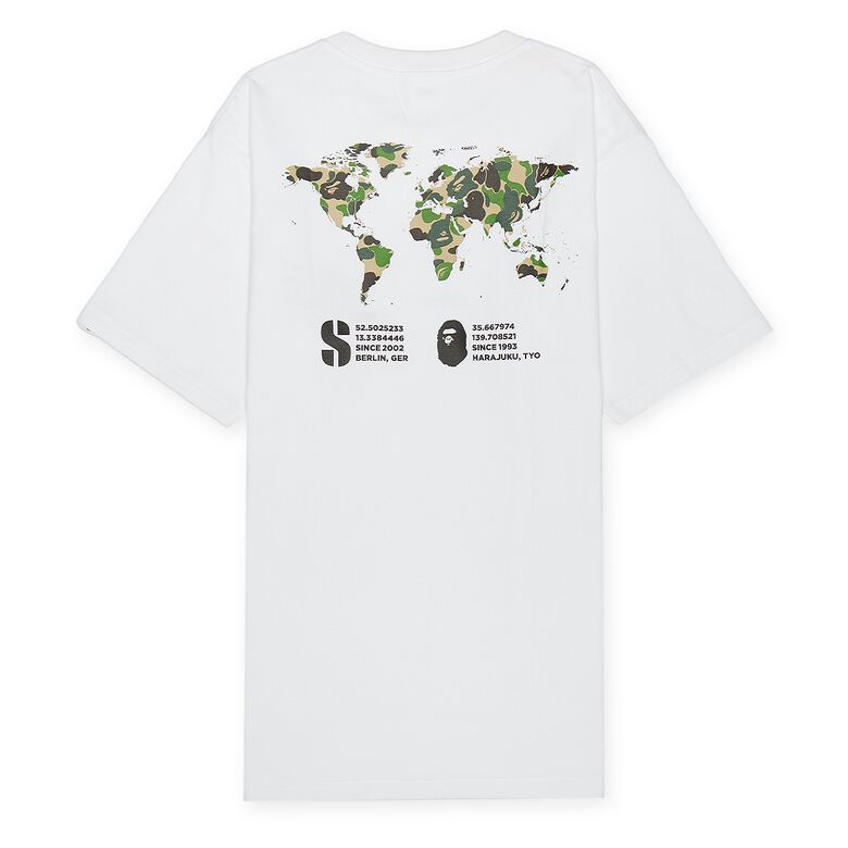 solebox x A Bathing Ape (BAPE) Tee white