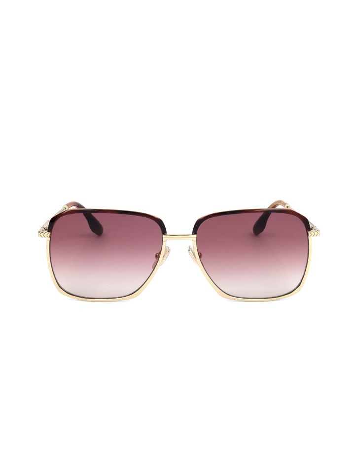 Victoria Beckham Damen-Sonnenbrille in Gold/ Pink günstig kaufen 59