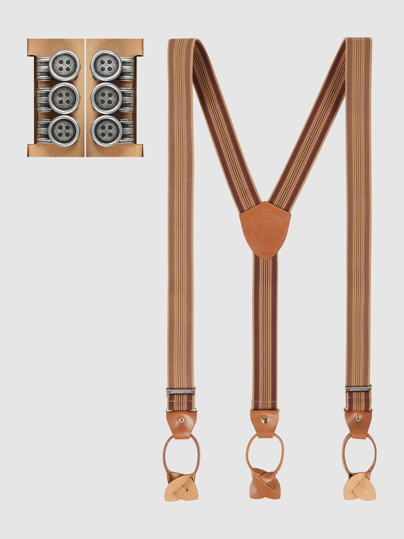 Hosenträger in Y-Form in camel