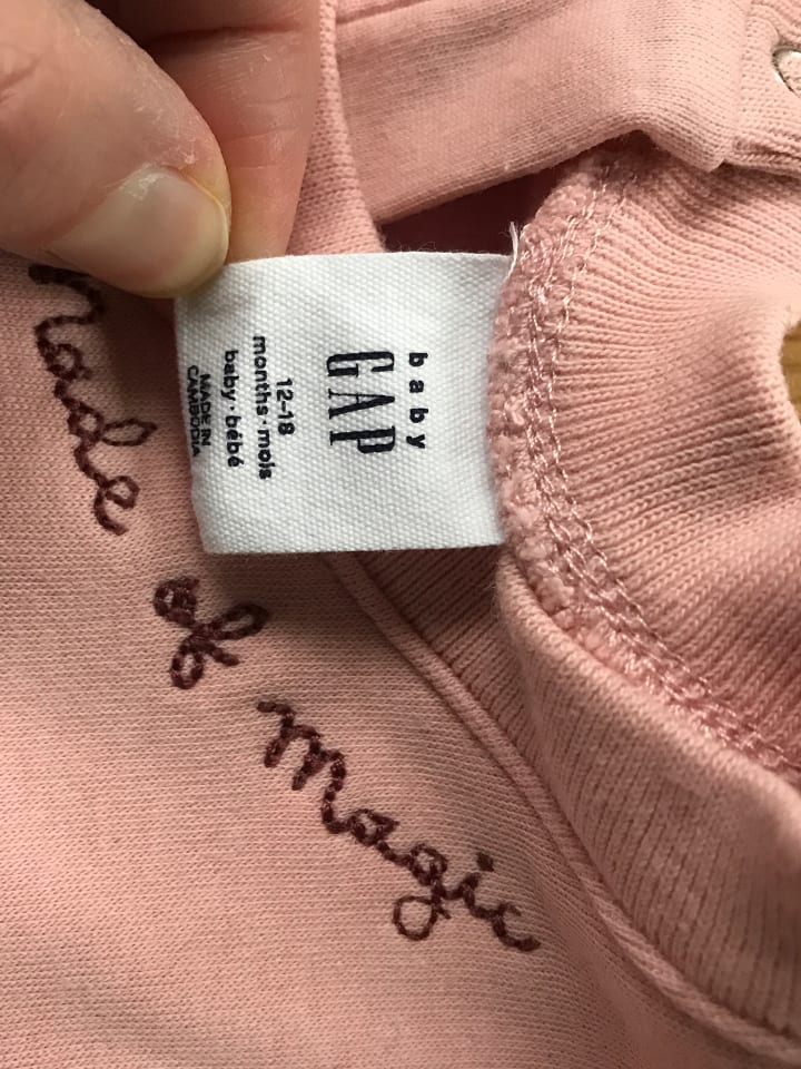GAP Overall in Rosa günstig kaufen 74/80