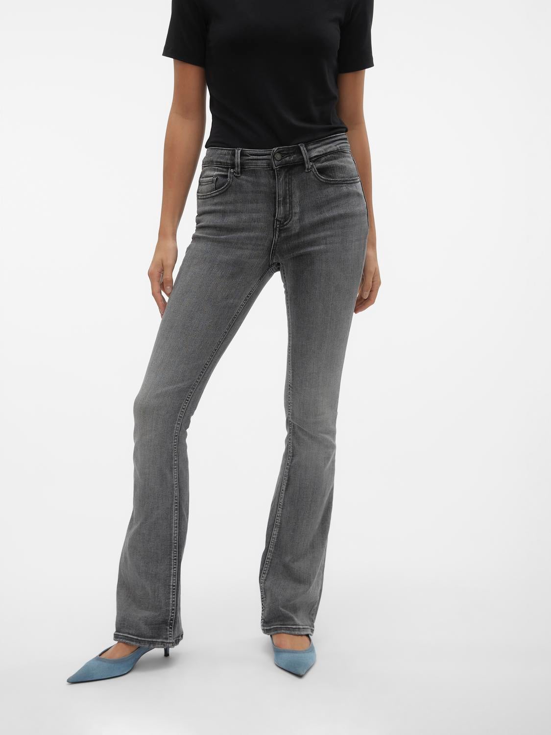 VMFLASH Mid Rise Ausgestellt Jeans
