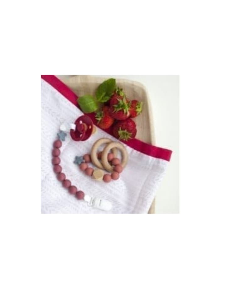 Nibbling Beiß- und Rasselring STELLAR Greifling Granatapfel günstig kaufen onesize