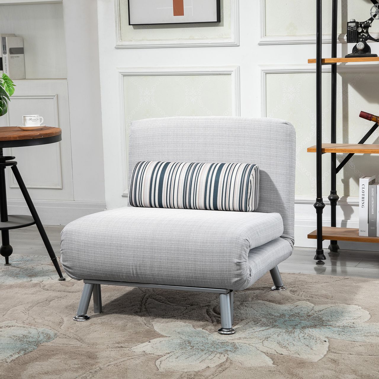 HOMCOM Klappbett Schlafsessel Gästebett Schlafsofa Faltmatratze Bett