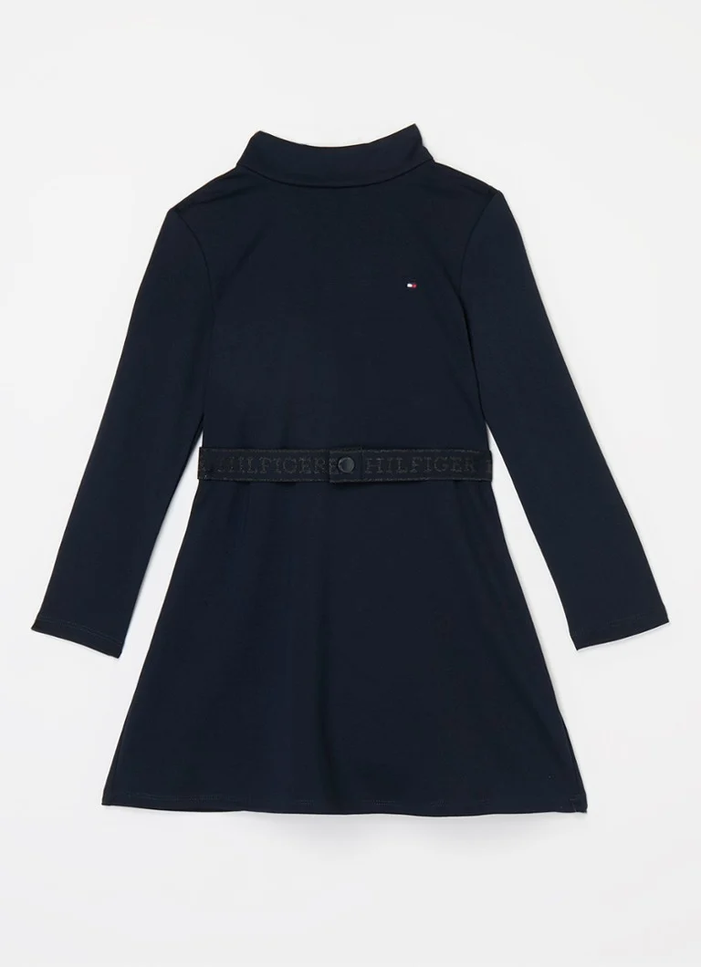Rochie Tommy Hilfiger cu curea și logo