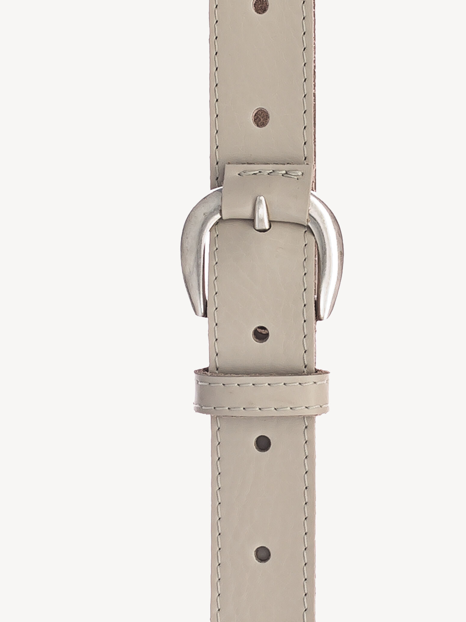 Ceinture en cuir - beige