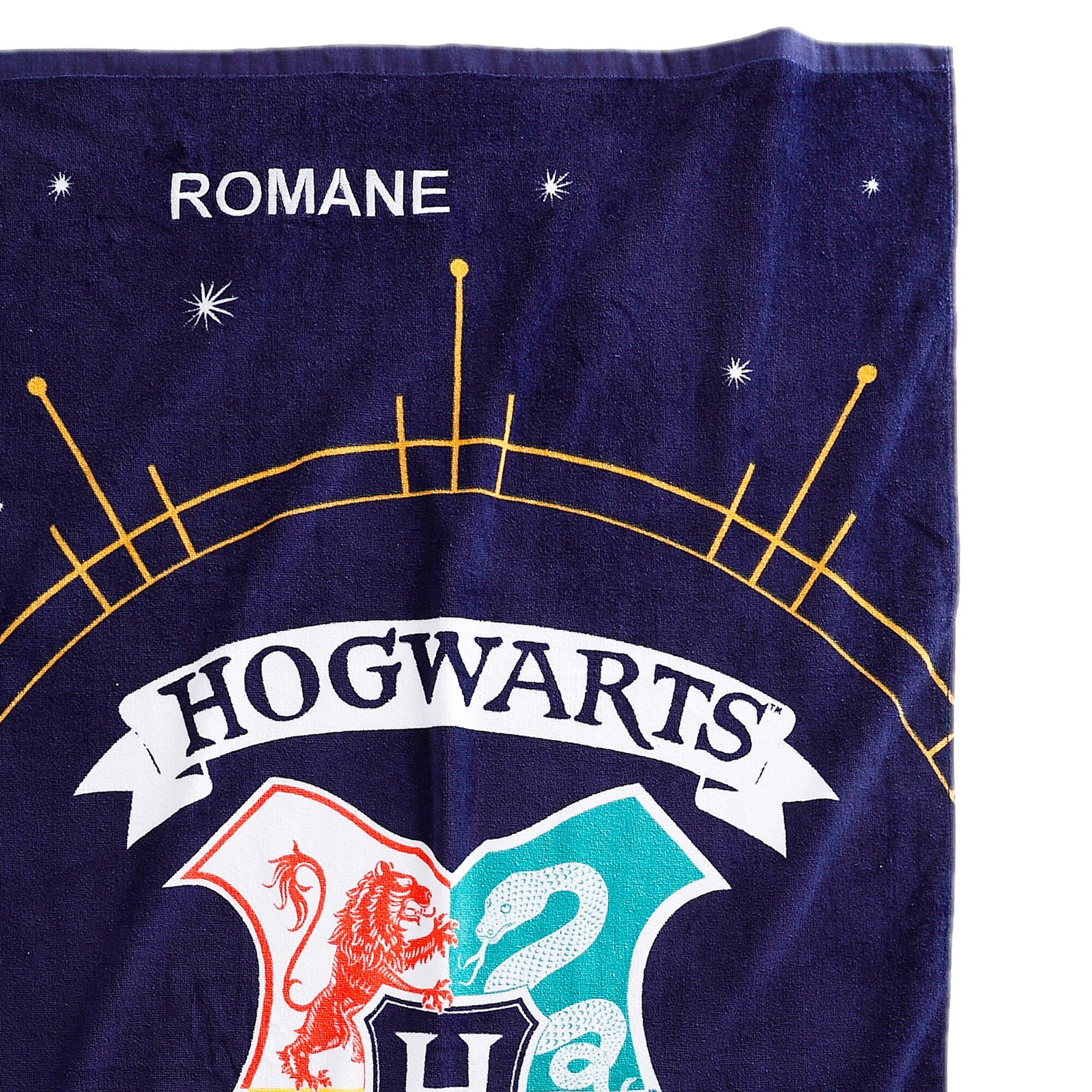 Drap de plage Harry Potter personnalisé éponge velours coton