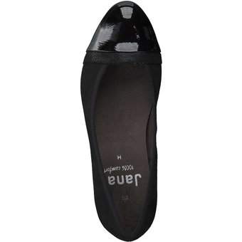Jana comfort Pumps in schwarz