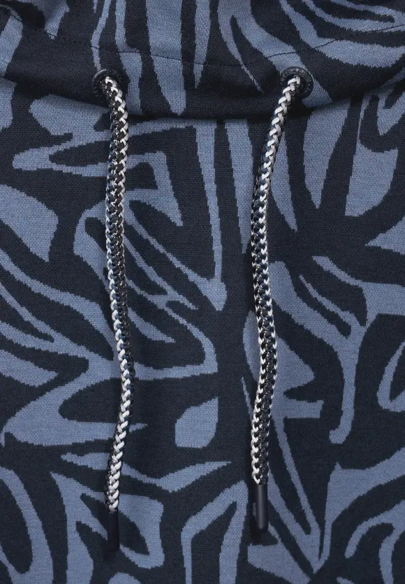 CECIL Shirt mit Jaquard Muster