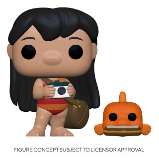POP! & Buddy Vinyl Figur Lilo w/Pudge 9 cm