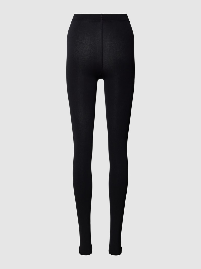 Leggings in Ripp-Optik Modell 'Wilma' in schwarz