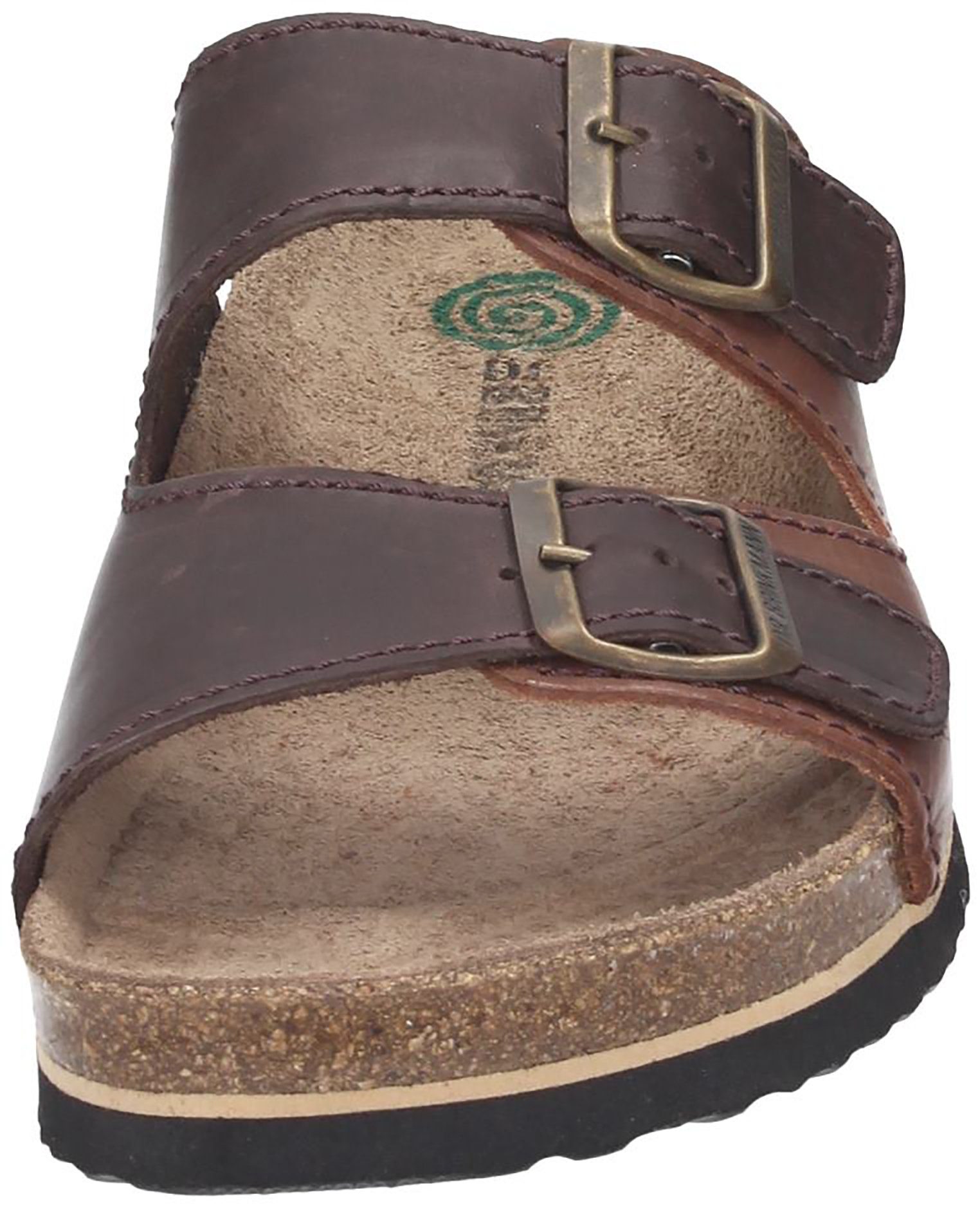 Dr. Brinkmann Pantoletten Pantolette aus echtem Fettleder