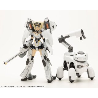 Maruttoys Plastic Model Kit - Tamotu Type-S (White Ver.)