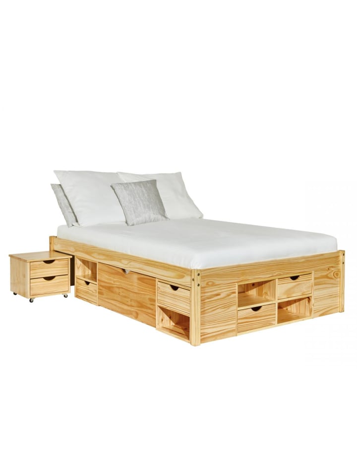 ebuy24 Doppelbett Claas Holz 146 x 209 cm günstig kaufen onesize