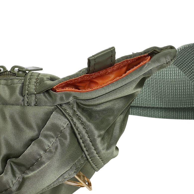 Porter-Yoshida Kaban Tanker Waist Bag S sage green