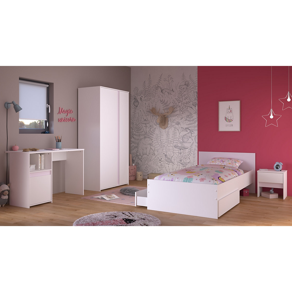 Kinderzimmer Set 5tlg 