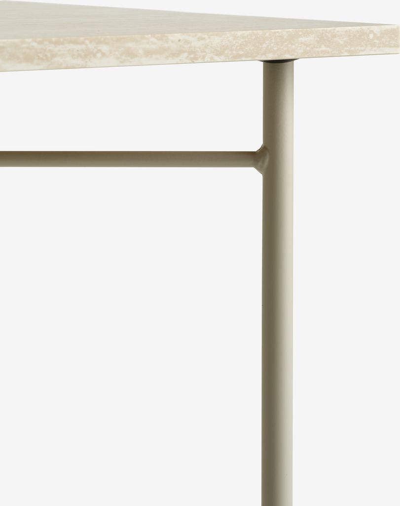 KILDEDAL Stolik kawowy KILDEDAL 60x60 w kolorze trawertynu