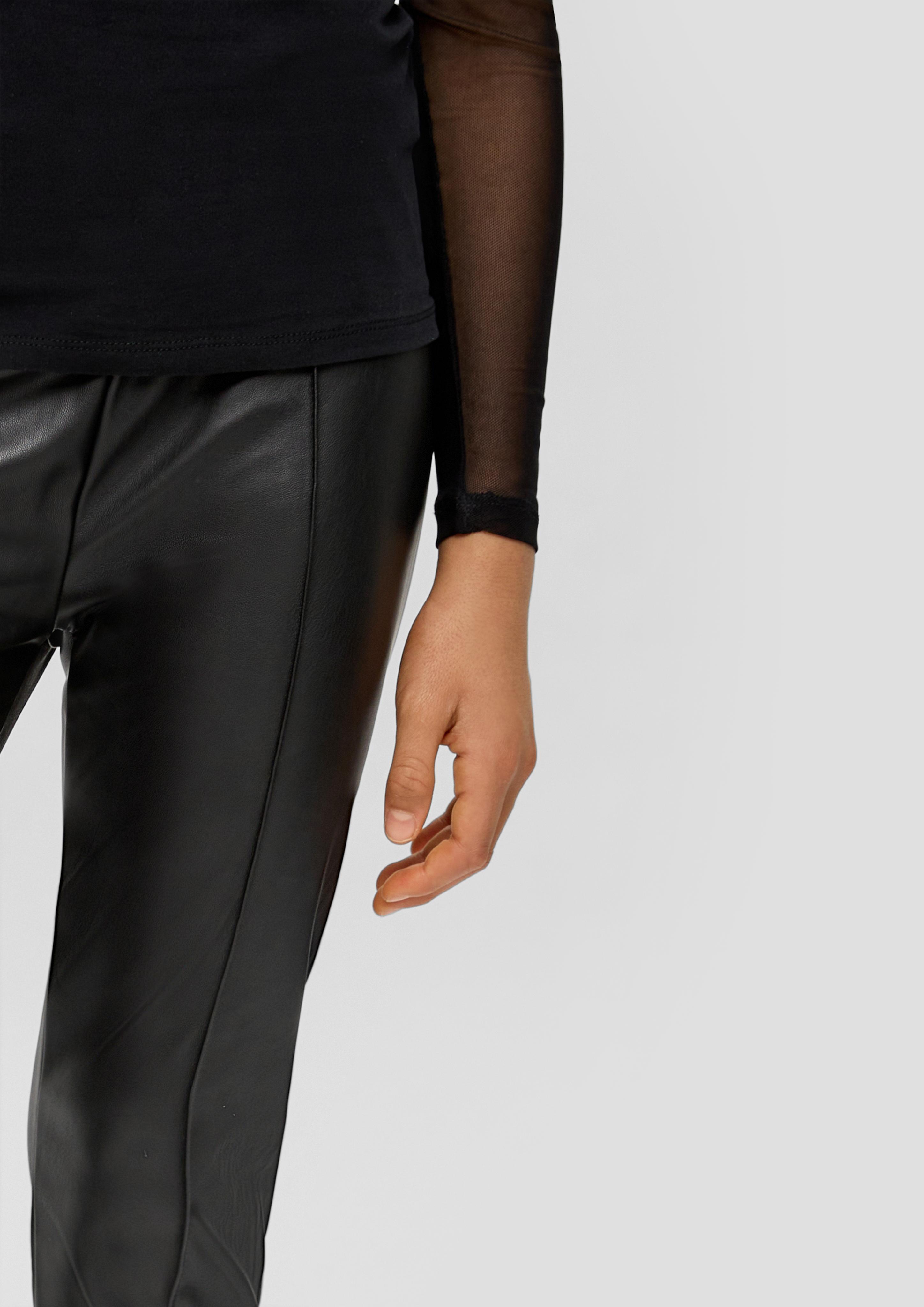 Slim: Leggings in Lederoptik  2138419-9999