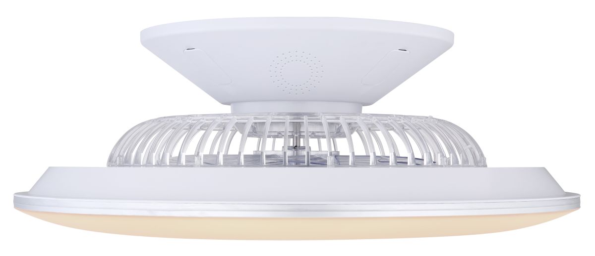 Globo Deckenventilator Kello Metall Weiß