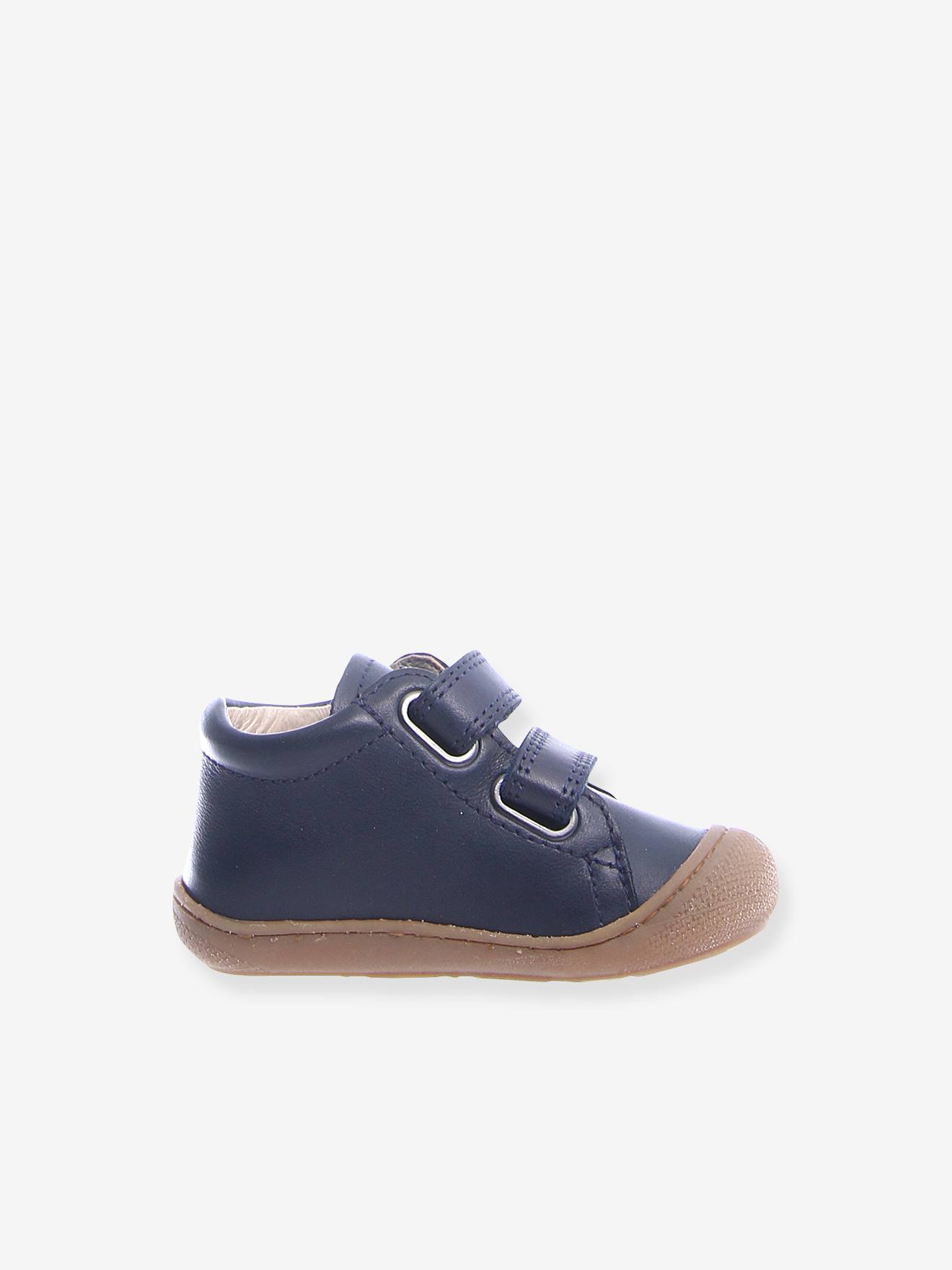 Bottillons bébé Cocoon Velcro NATURINO® 1ers pas cognac