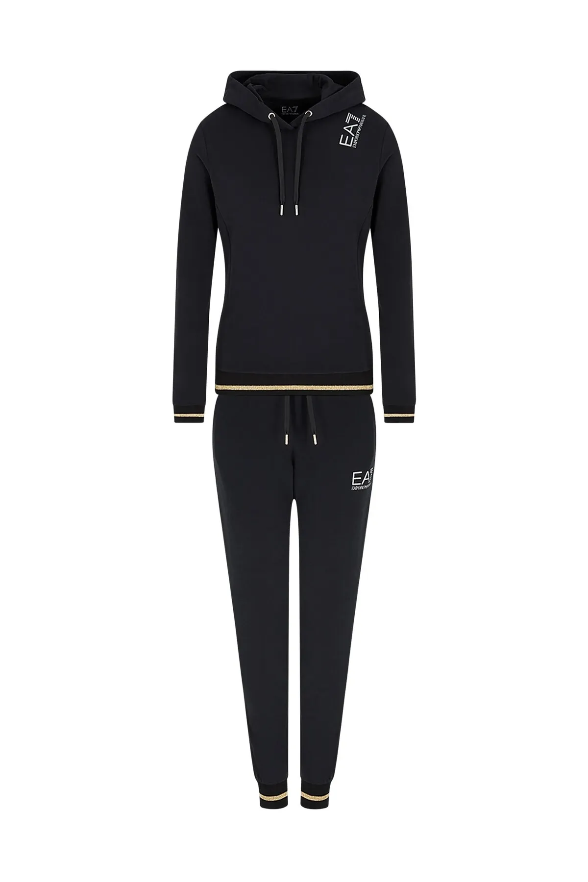 EA7  Trainingsanzug - Schwarz - Regular Fit