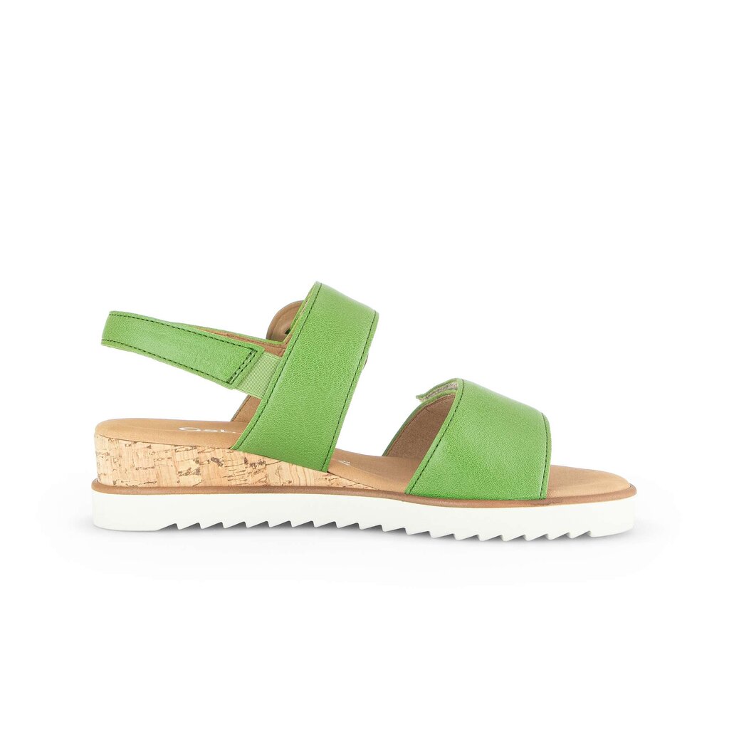 Gabor comfort Keilsandalette grün