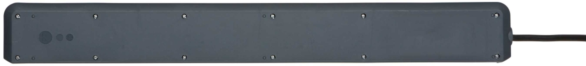 Brennenstuhl 1159490936 Secure-Tec overspændingsbeskyttelse 19.500 A 8-vejs antracit 3m H05VV-F 3G1.5 Master-Slave