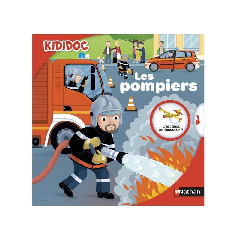 Livre Les pompiers Kididoc - Nathan Jeunesse