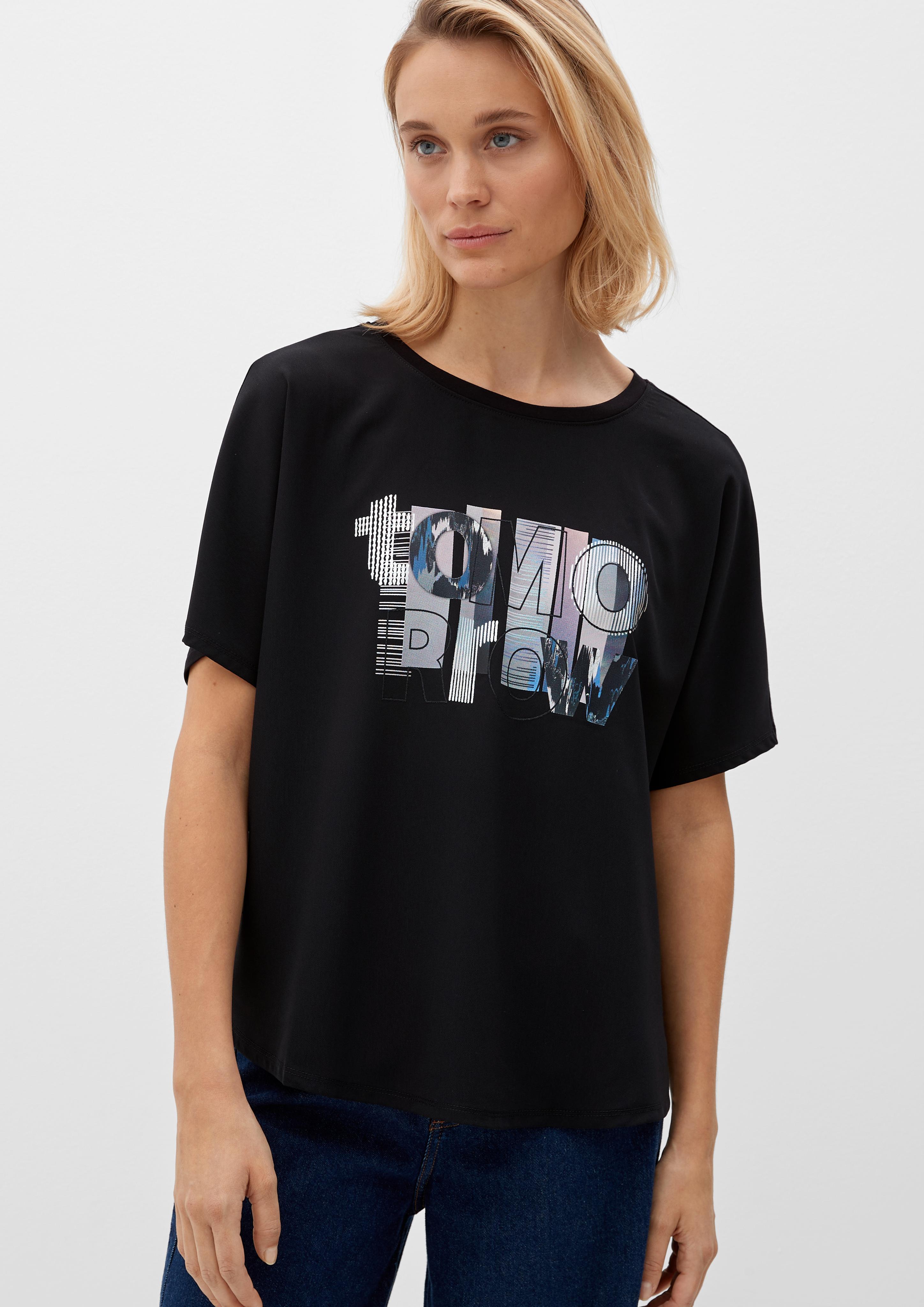 T-Shirt mit Frontprint  2125374-99D0