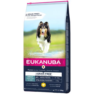 Eukanuba Grain Free Adult Large Breed Huhn