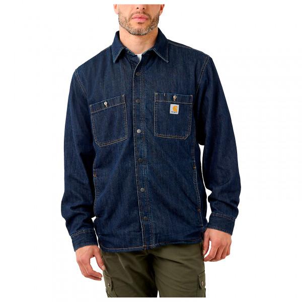 Carhartt - Denim Fleece Lined Snap Front Shirt - Hemd