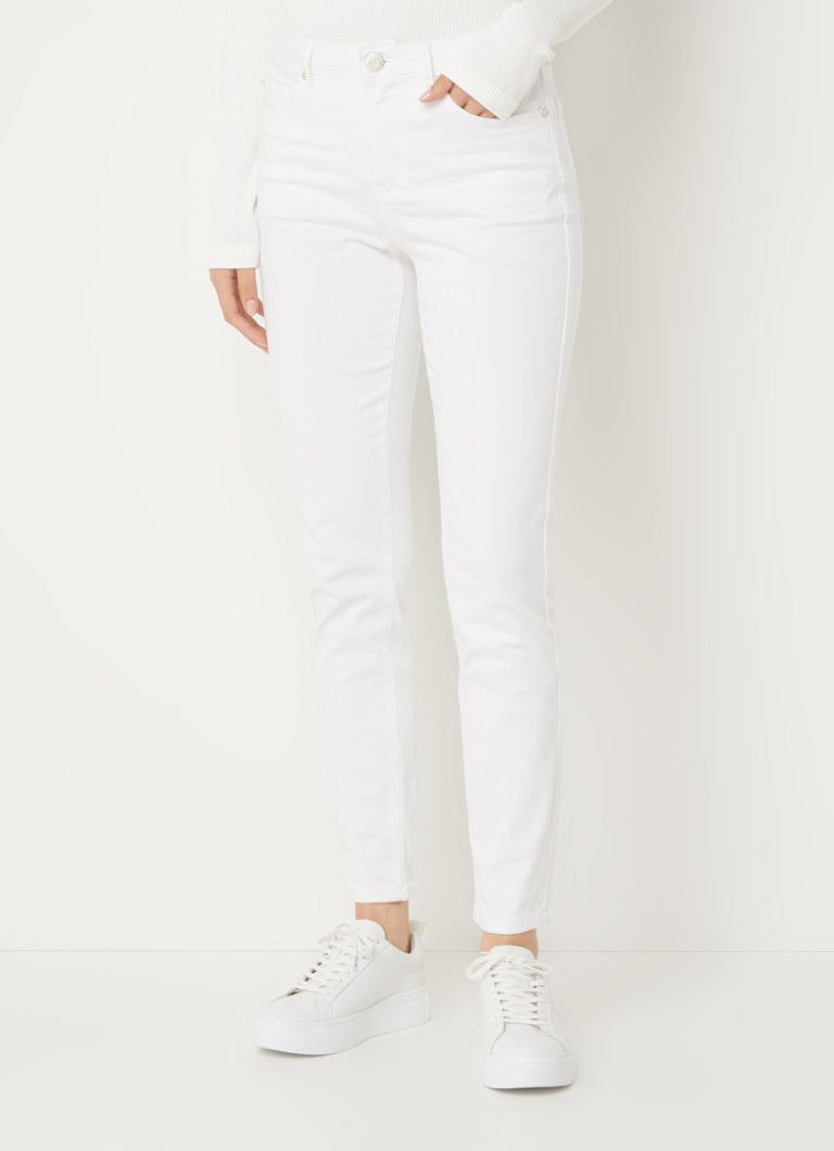 OPUS  Elma mid waist skinny jeans met gekleurde wassing
