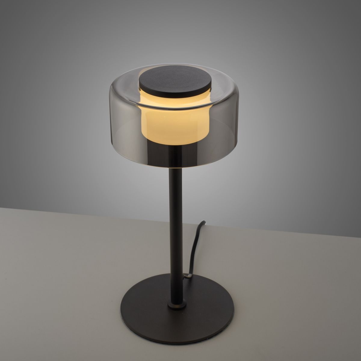 Paul Neuhaus 1-flg Tischlampe Rika Schwarz