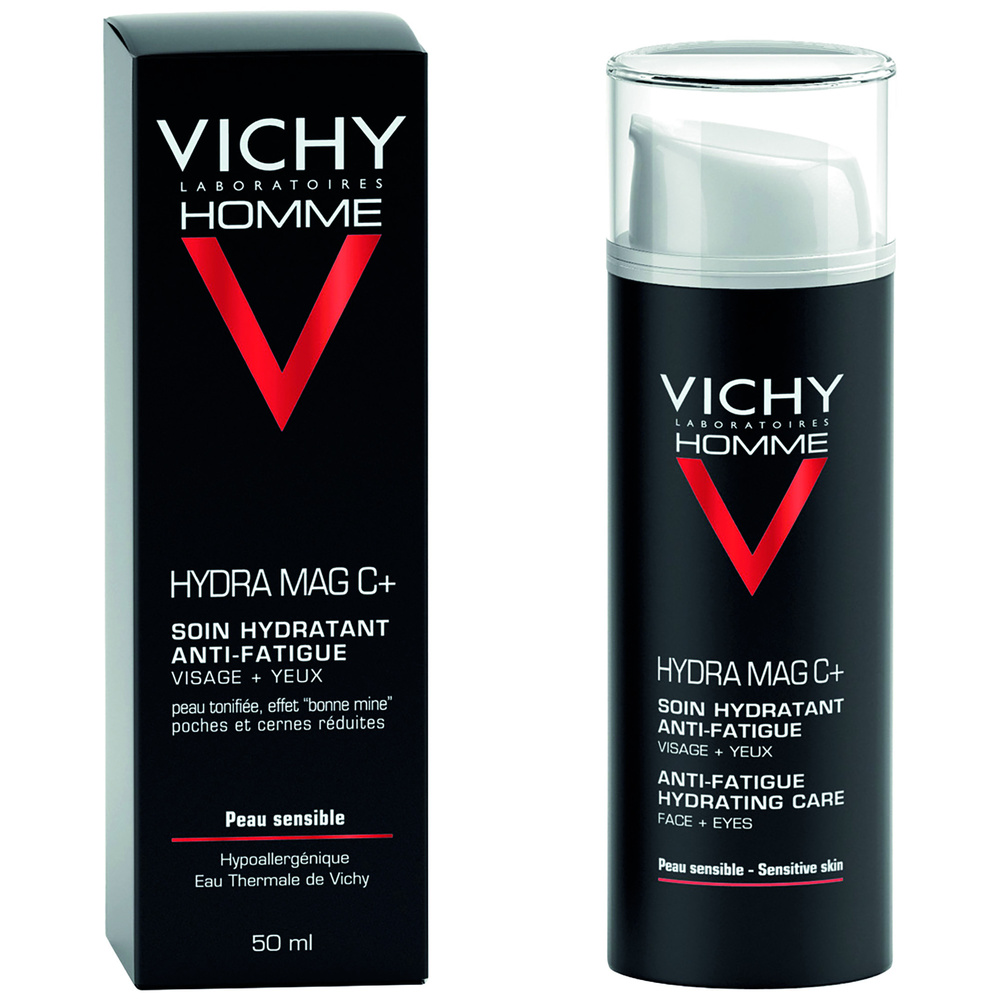 Vichy Hydra mag C: Soin hydratant anti-fatigue visage + yeux Creme