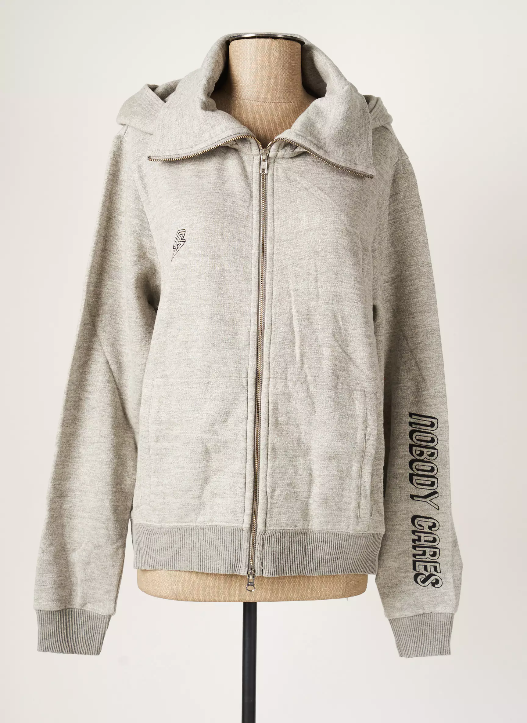 Heaven May Blousons Femme couleur gris