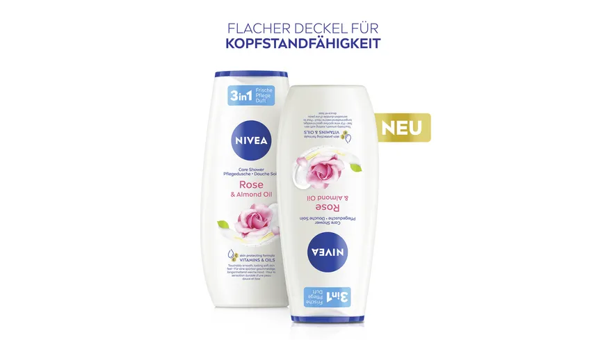 NIVEA Pflegedusche Rose & Almond Oil 250 ml