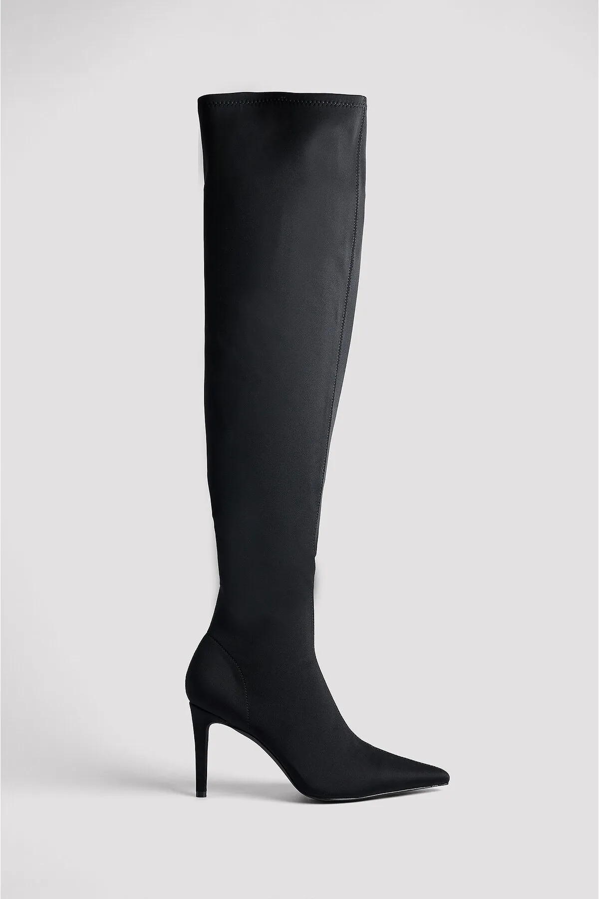 NA-KD  Stiefel - Schwarz - Pfennigabsatz/Stiletto