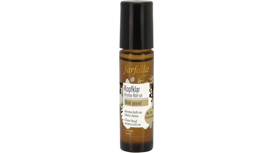 Farfalla bleib gesund Minze Kopfklar Aroma-Roll-on 10 ml