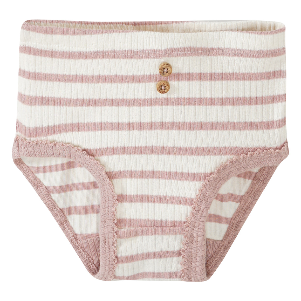 3 Baby Slips mit Rippstruktur