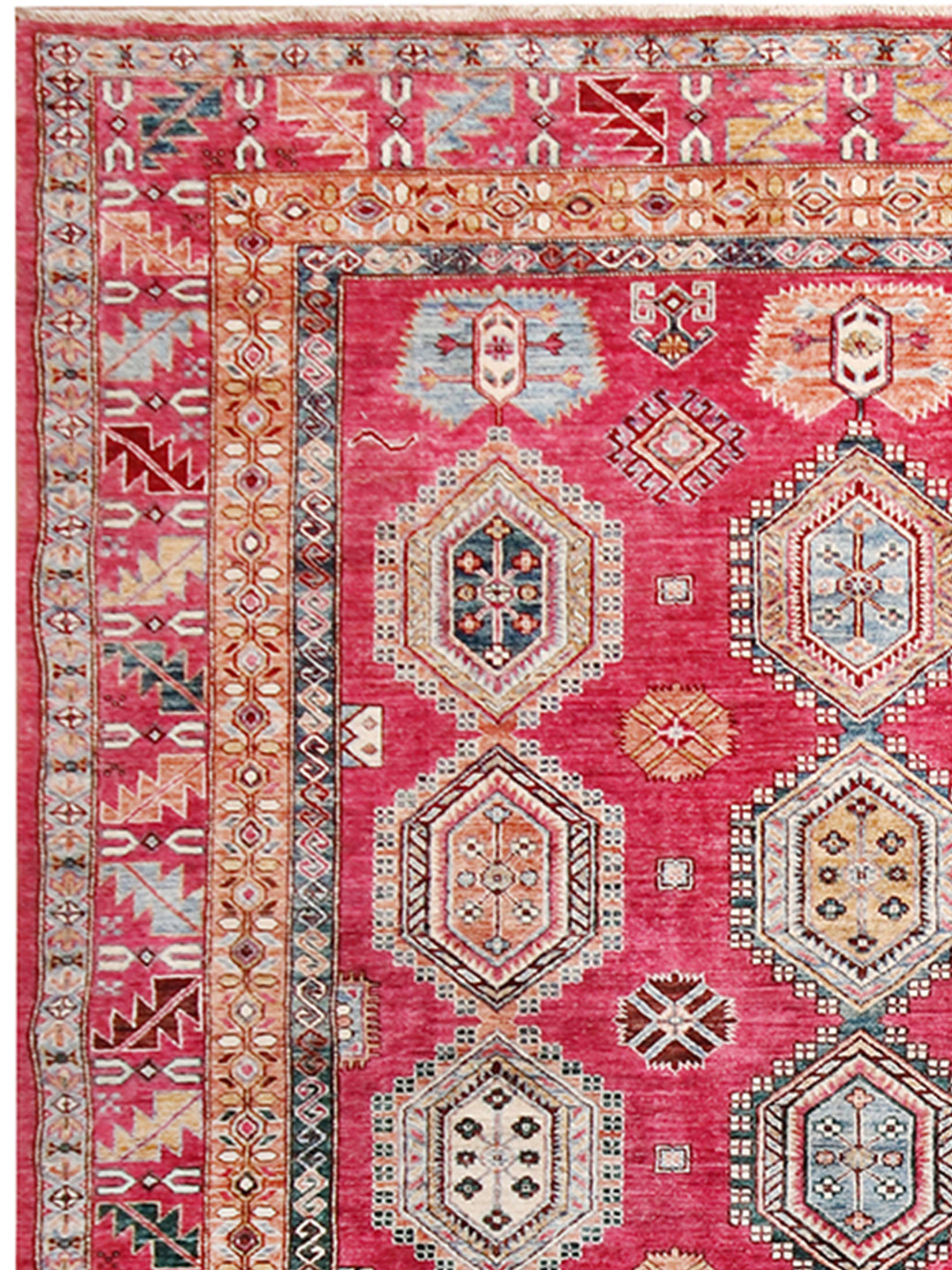 Kazak Ghazni ca. 300 x 205 cm, Unikat / Einzelstück