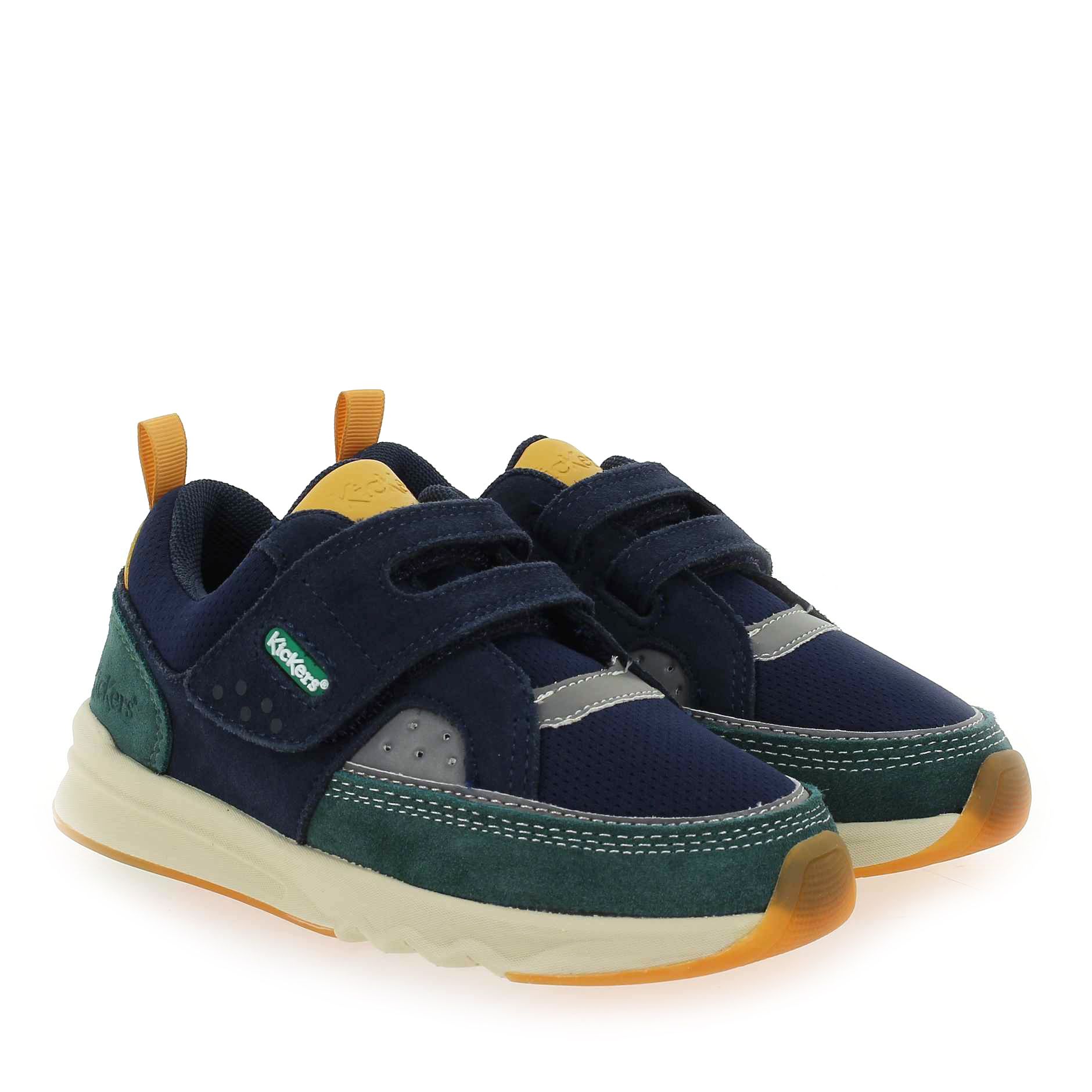 Kickers  KIKUSTON - Marine Vert