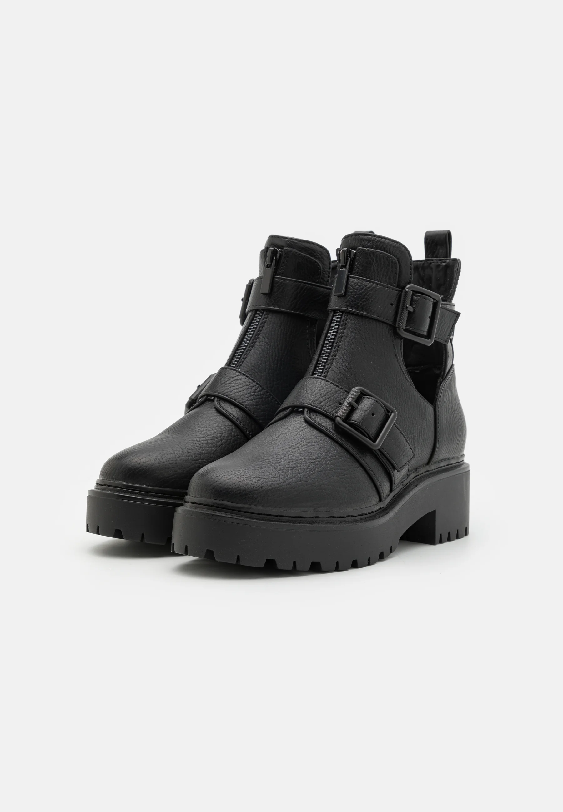 Botines de plataforma de corte ancho Even&Odd