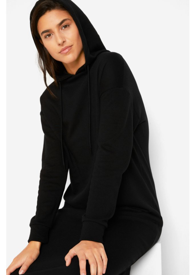 Sweatkleid mit Kapuze, oversized