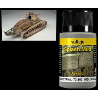 Vallejo Weathering Effects Splash Mud Industrial 40 ml
