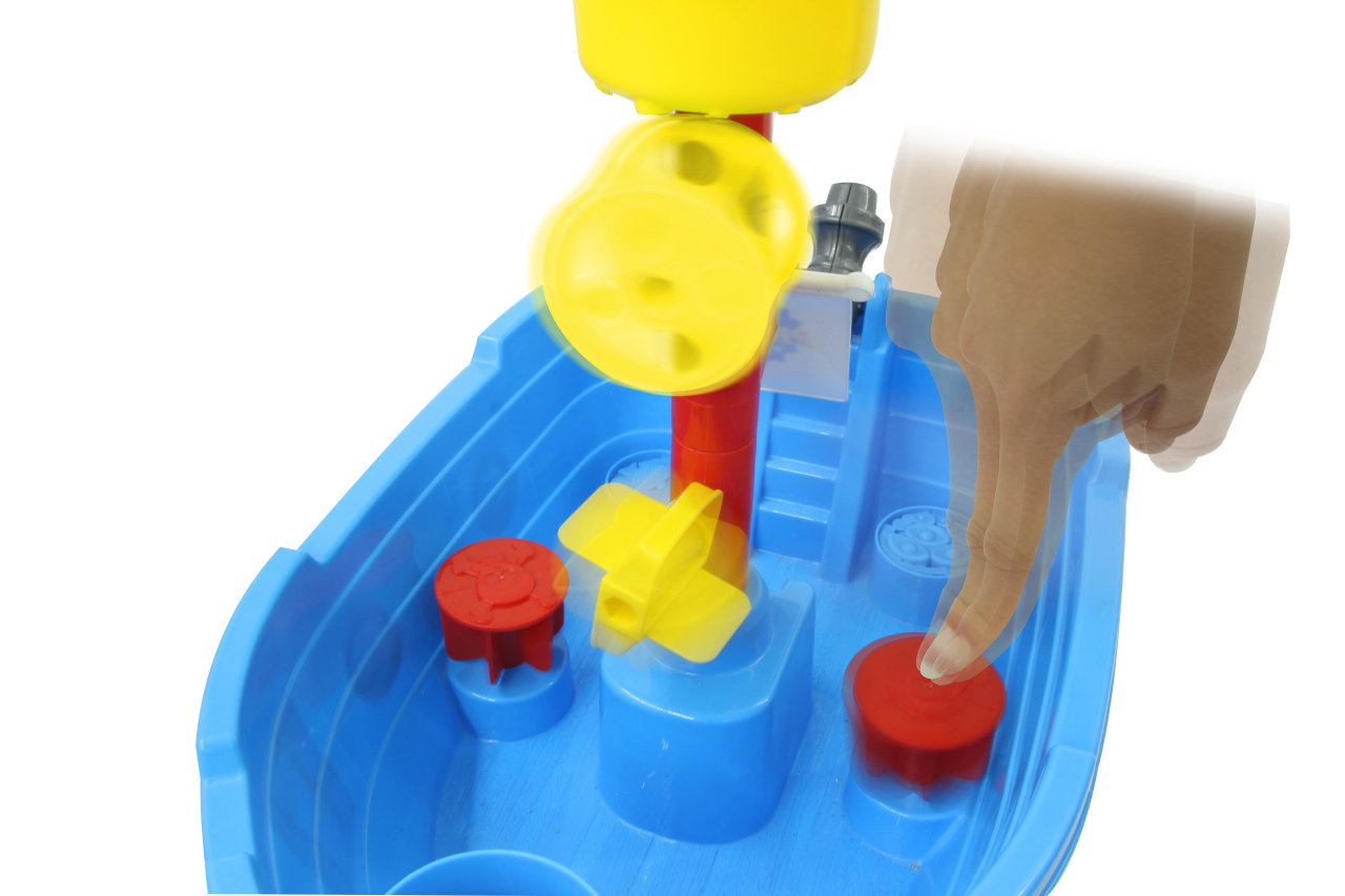 Jamara e.K. Sand- und Wasserspieltisch Pirat Jack 21 Teile